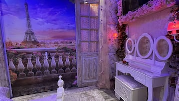 Romantic Double Room | Premium bedding, memory foam beds, individually decorated