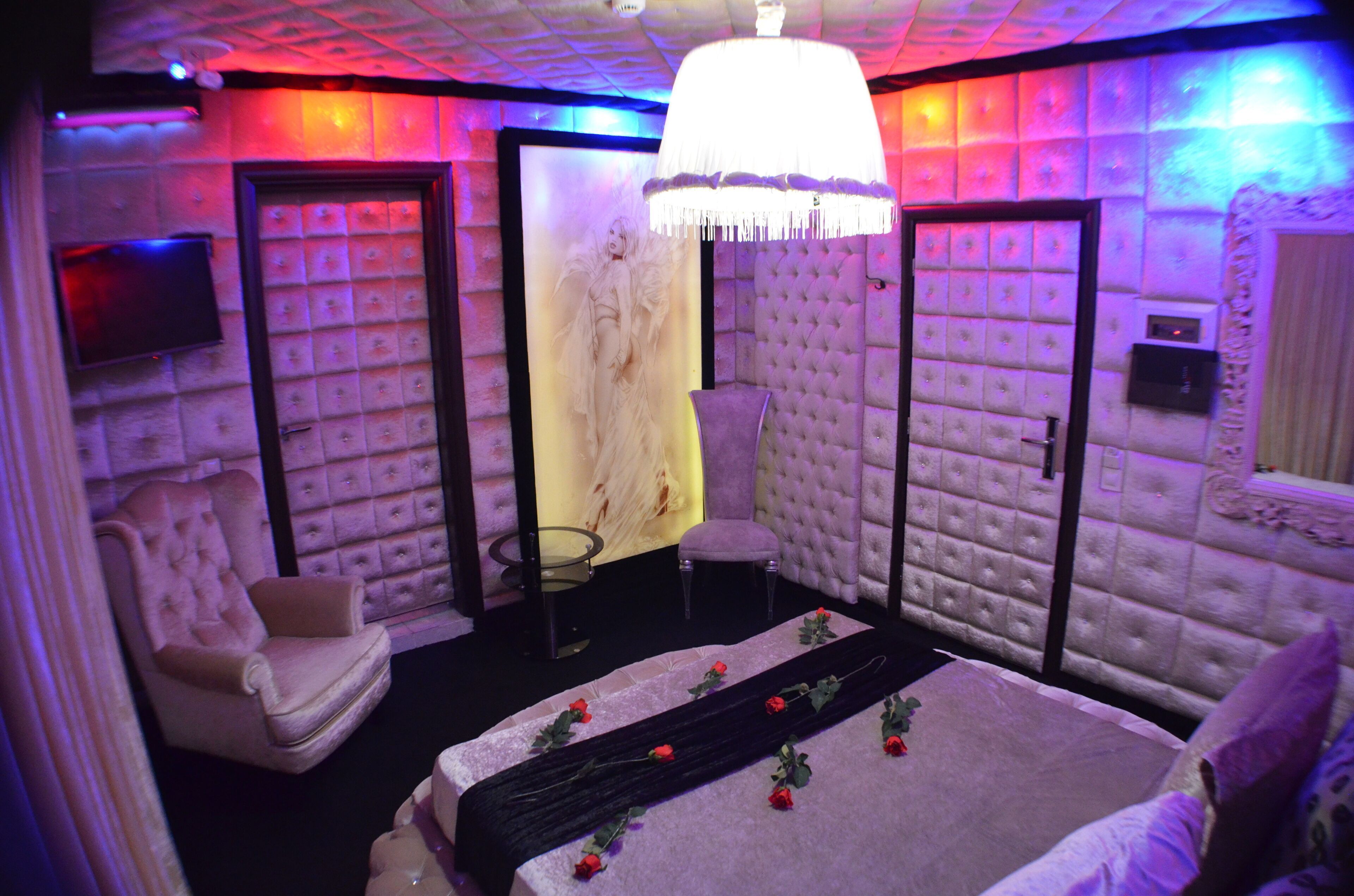 Premium bedding, memory foam beds, individually decorated