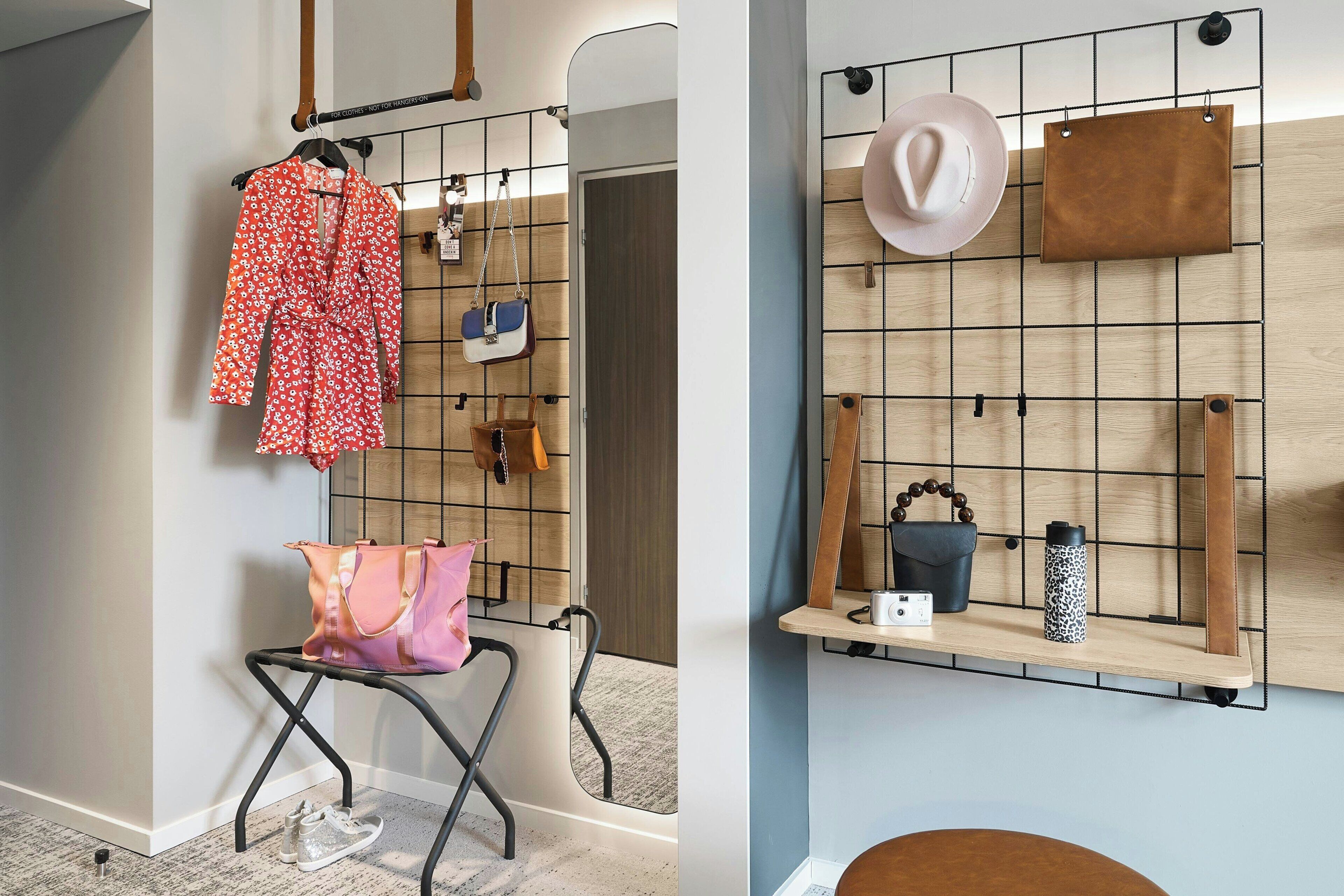 1 bedroom, desk, blackout curtains, soundproofing