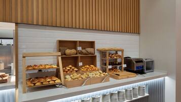 Daily buffet breakfast for a fee