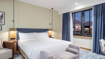 1 dormitorio, ropa de cama de alta calidad, edredones de plumas