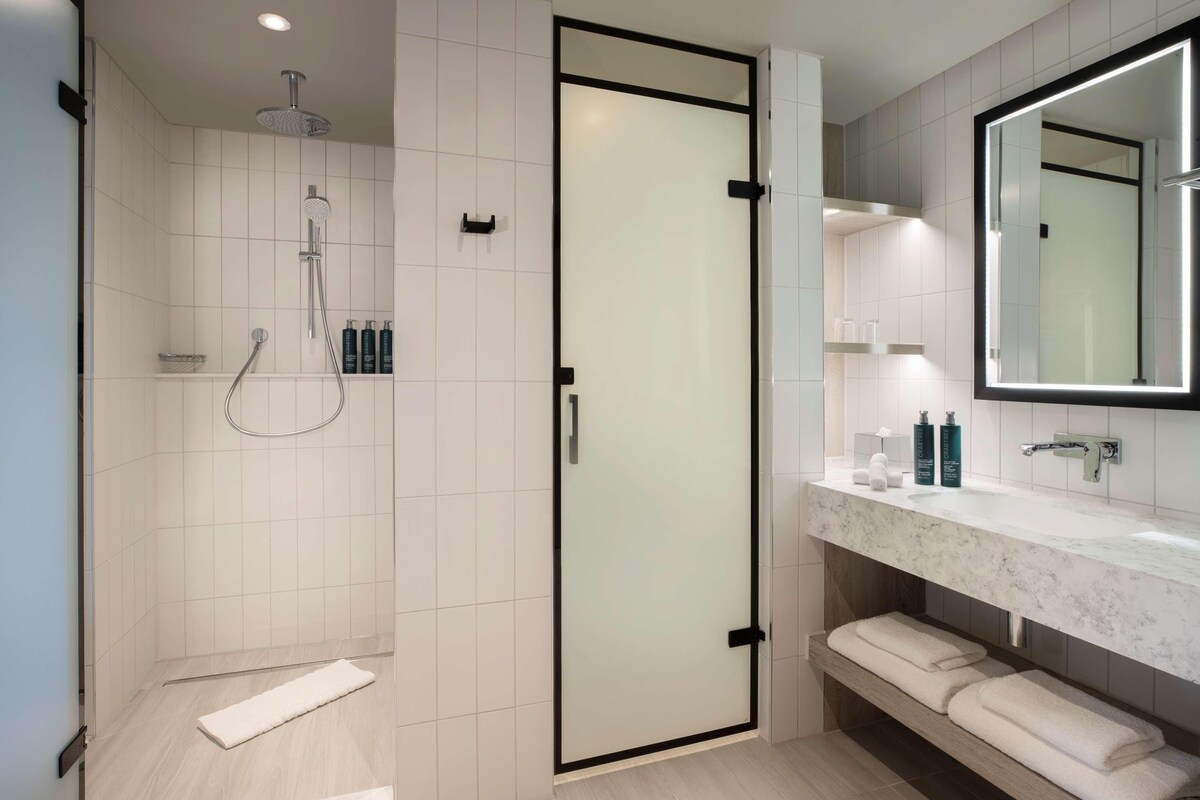 Bagno | Doccia, asciugacapelli, asciugamani, sapone