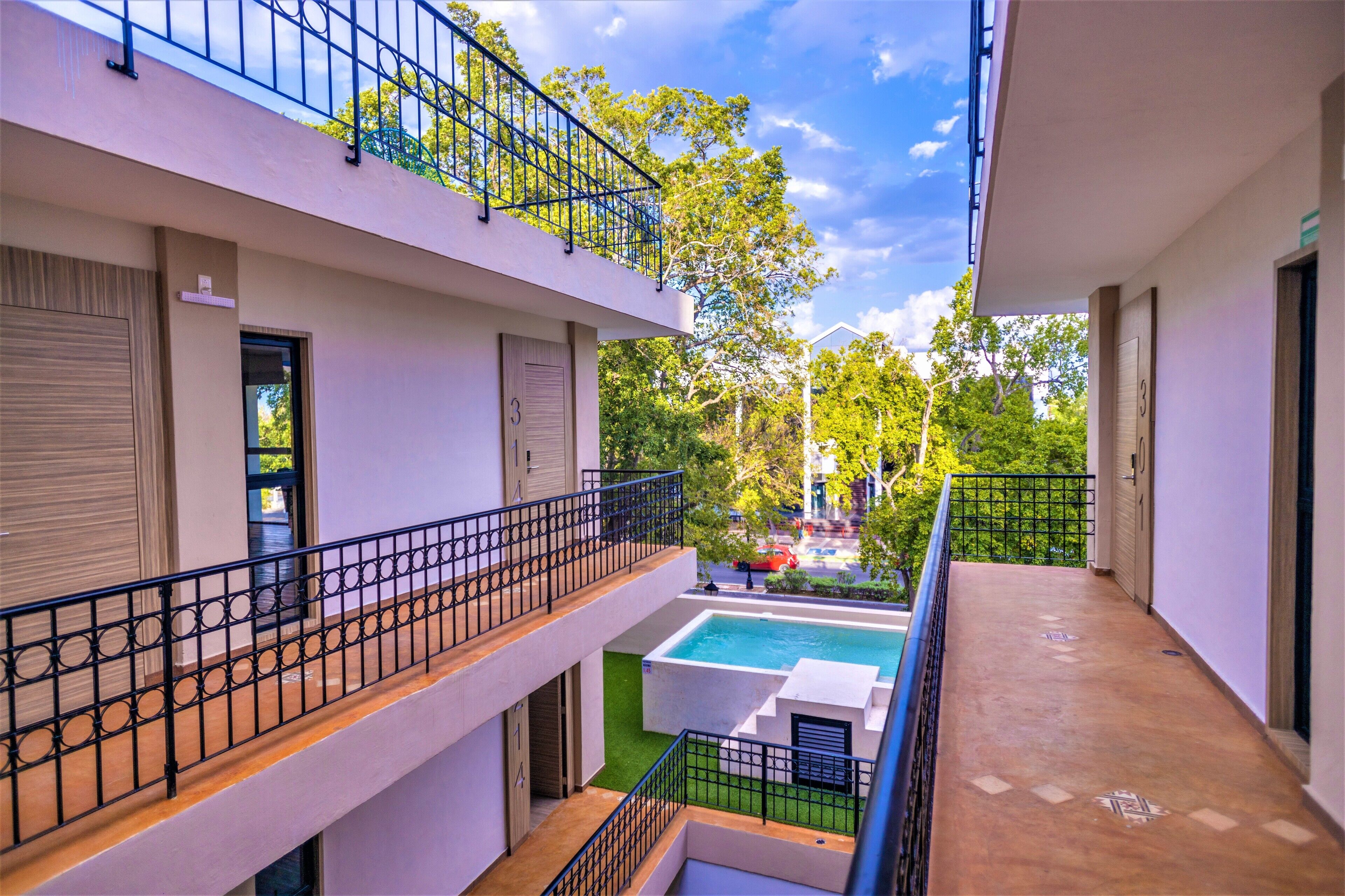 Vista desde la propiedad