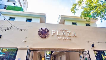 Overnatningsstedets facade