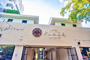 Façade de l’hébergement