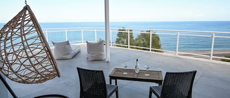 Suite, balcone, vista città | Balcone