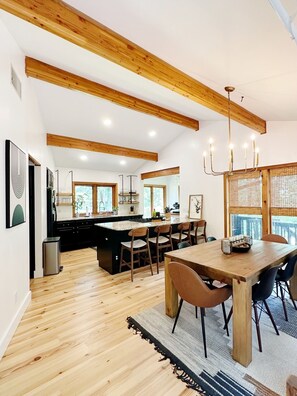 Dining - NEW LISTING Lake Front Home with private dock, game room with modern finishes! (Denver)