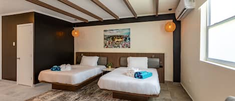 1 bedroom, in-room safe, iron/ironing board, free WiFi