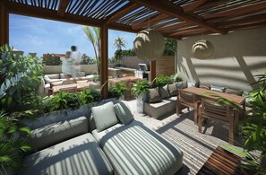 Restaurante al aire libre