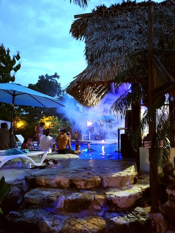 Outdoor pool. GECKO "POOL SIDE" BUNGALOW--Boutique Resort --Stunning Pool-- Airport Shuttle!