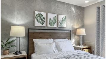 1 chambre, fer et planche Ă repasser, Wi-Fi, draps fournis