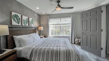 1 habitación, tabla de planchar con plancha, wifi y ropa de cama
