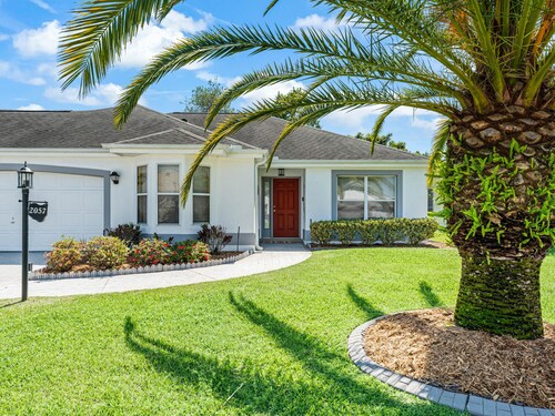 Spacious Home in Palo Alto Village – Golf Cart, Lanai & Prime Villages Location