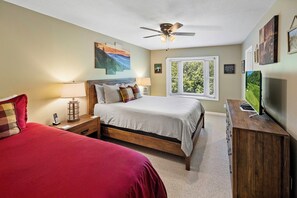 2 chambres, fer et planche à repasser, Wi-Fi gratuit, draps fournis