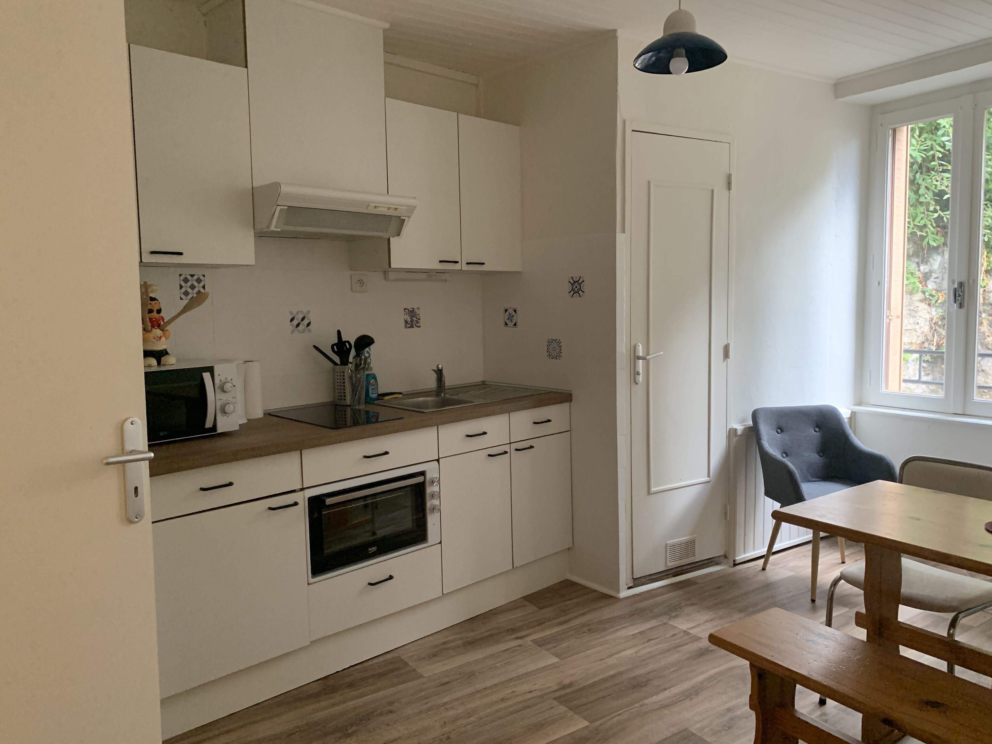 Apartment for 4 people, 1 bedroom, Wifi, near the Center