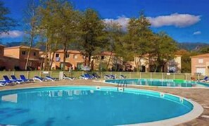 Outdoor pool - BEAUTIFUL VILLA T2 SEASIDE POOL WIFI (Santa-Maria-Poggio)