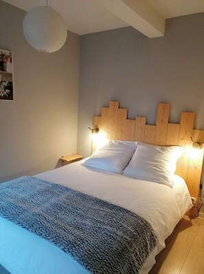 2 chambres, fer et planche à repasser, Wi-Fi gratuit