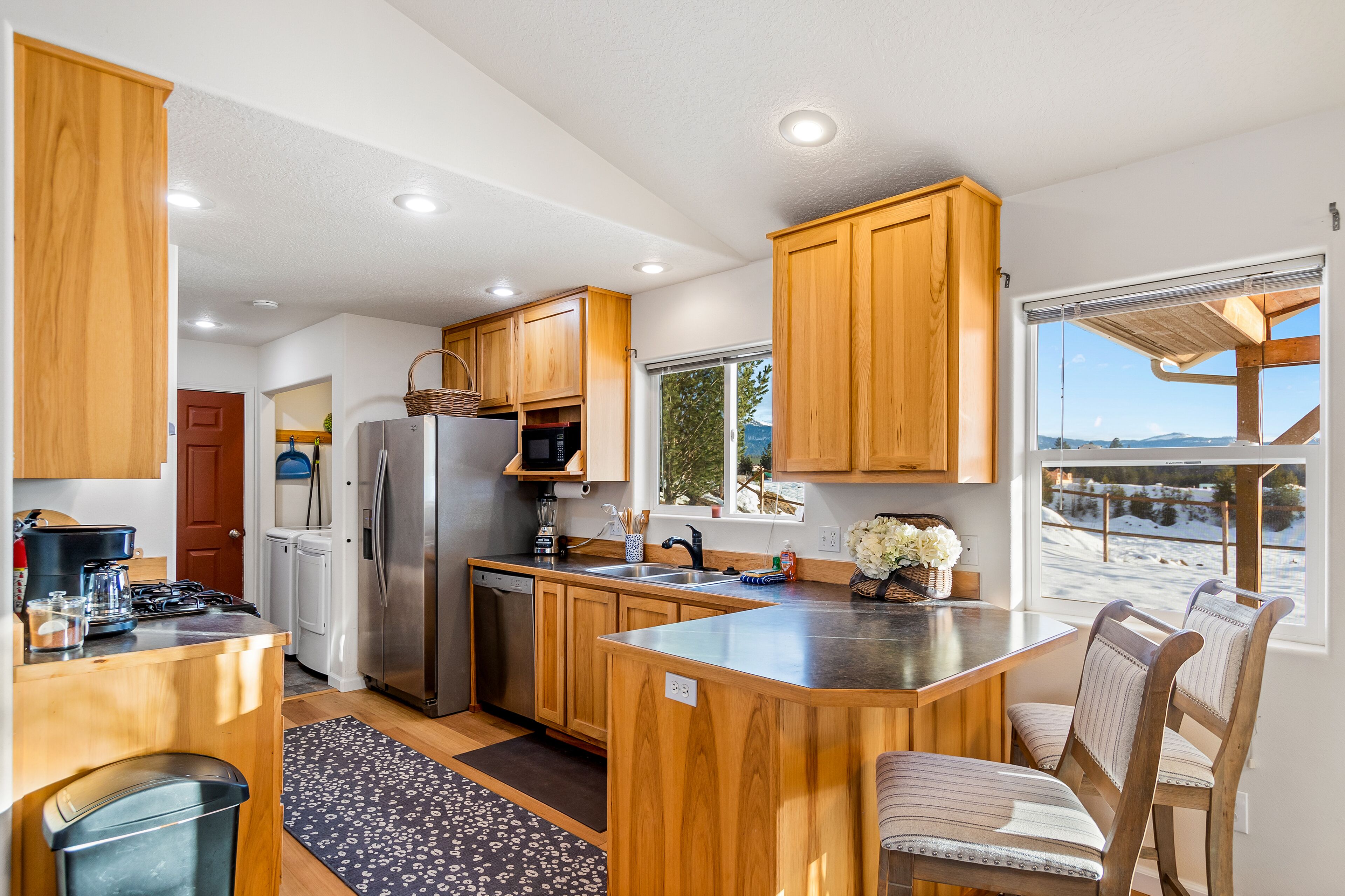 Home with free WiFi, washer/dryer & enclosed yard - close to hiking and biking