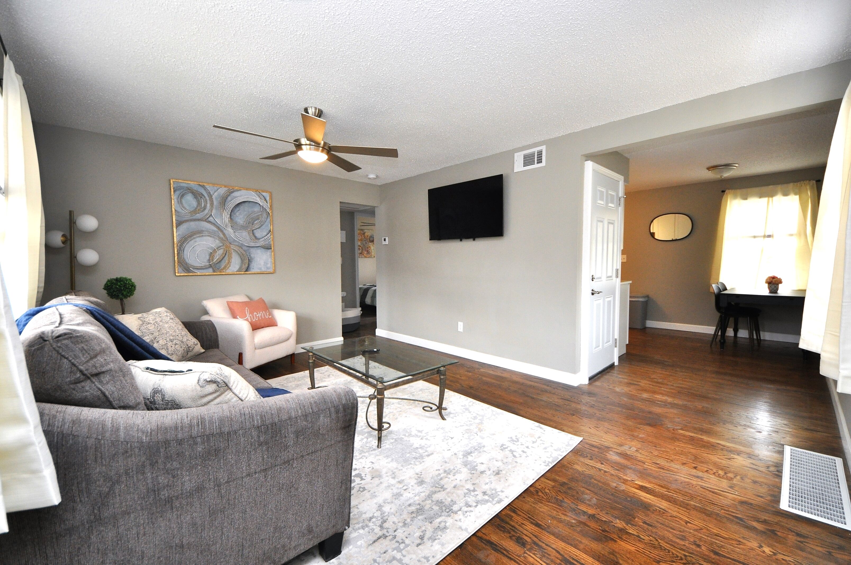 Cheerful 2-Bed Townhome Near Park w Garage Parking