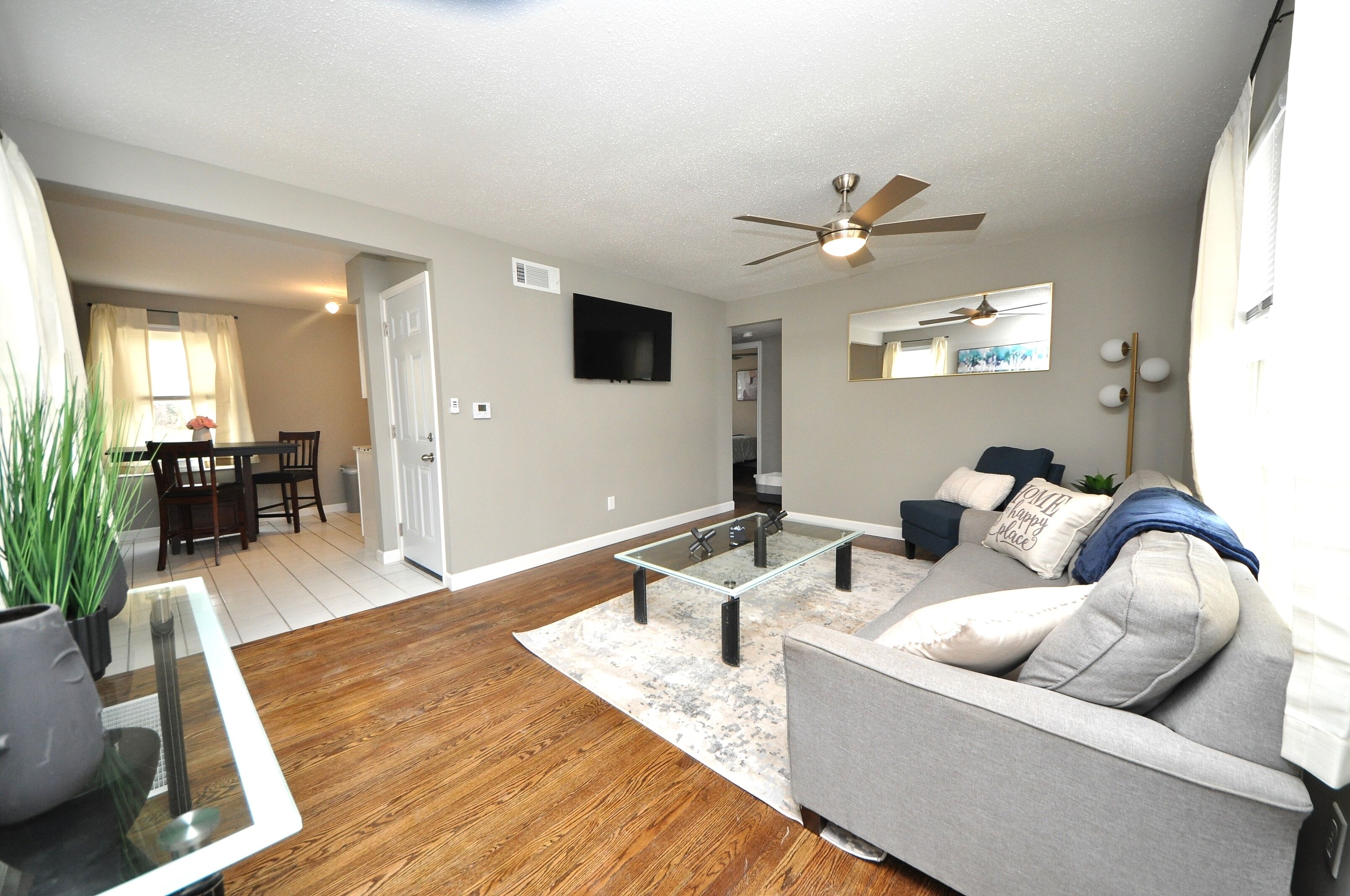 Colorful 2-Bed Townhome Next to Park w/ Garage