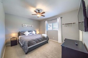 3 habitaciones, tabla de planchar con plancha y wifi gratis 
