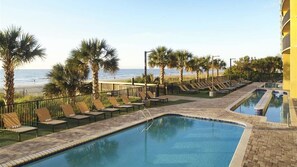 Outdoor pool, a heated pool - Hilton Grand Vacations Club at Anderson Ocean Club (Myrtle Beach)