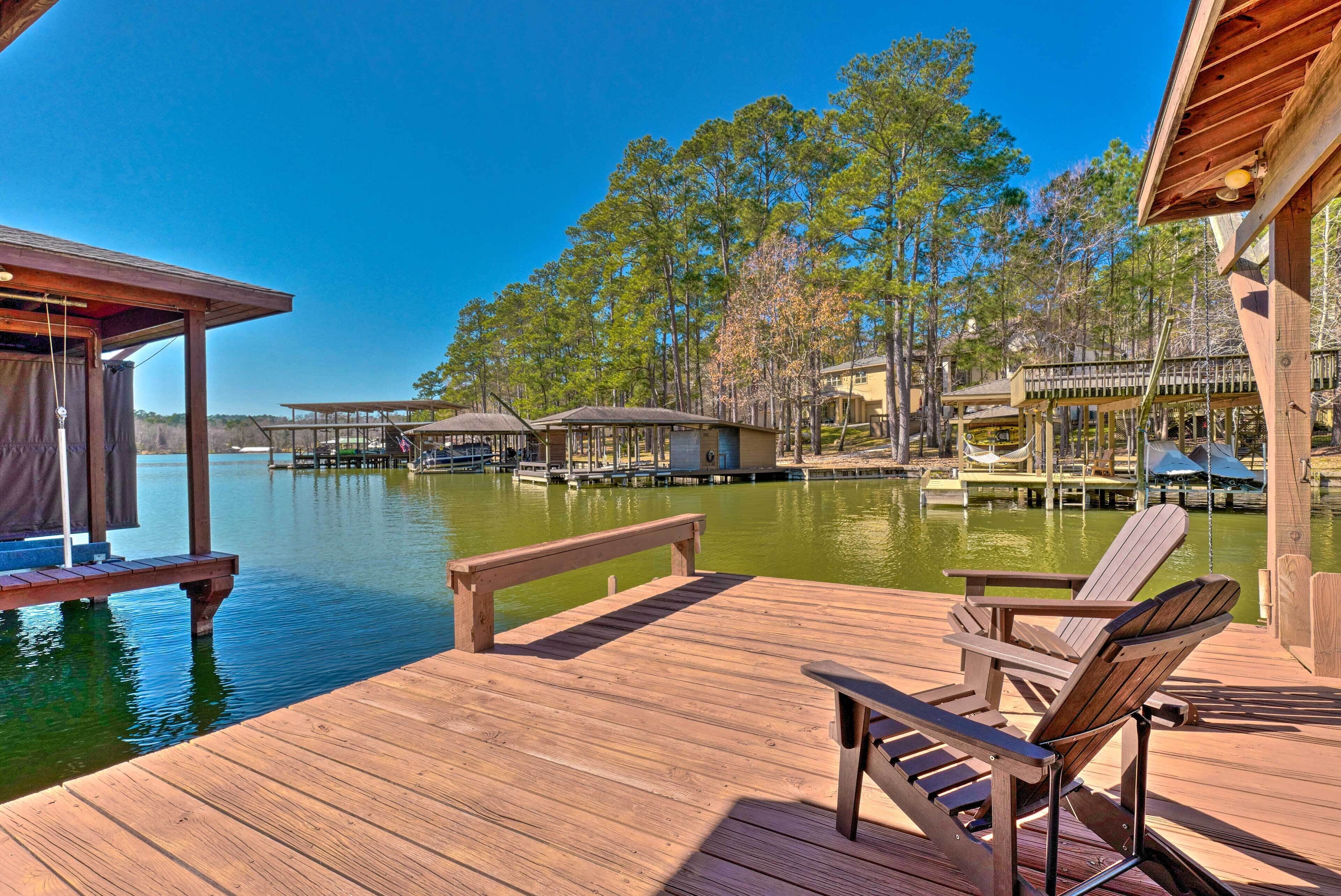 Lake Livingston Retreat w/ Boat Dock & Slip!