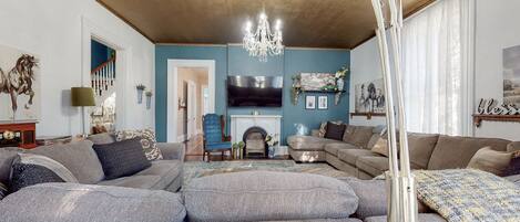 Smart TV, ping pong, books