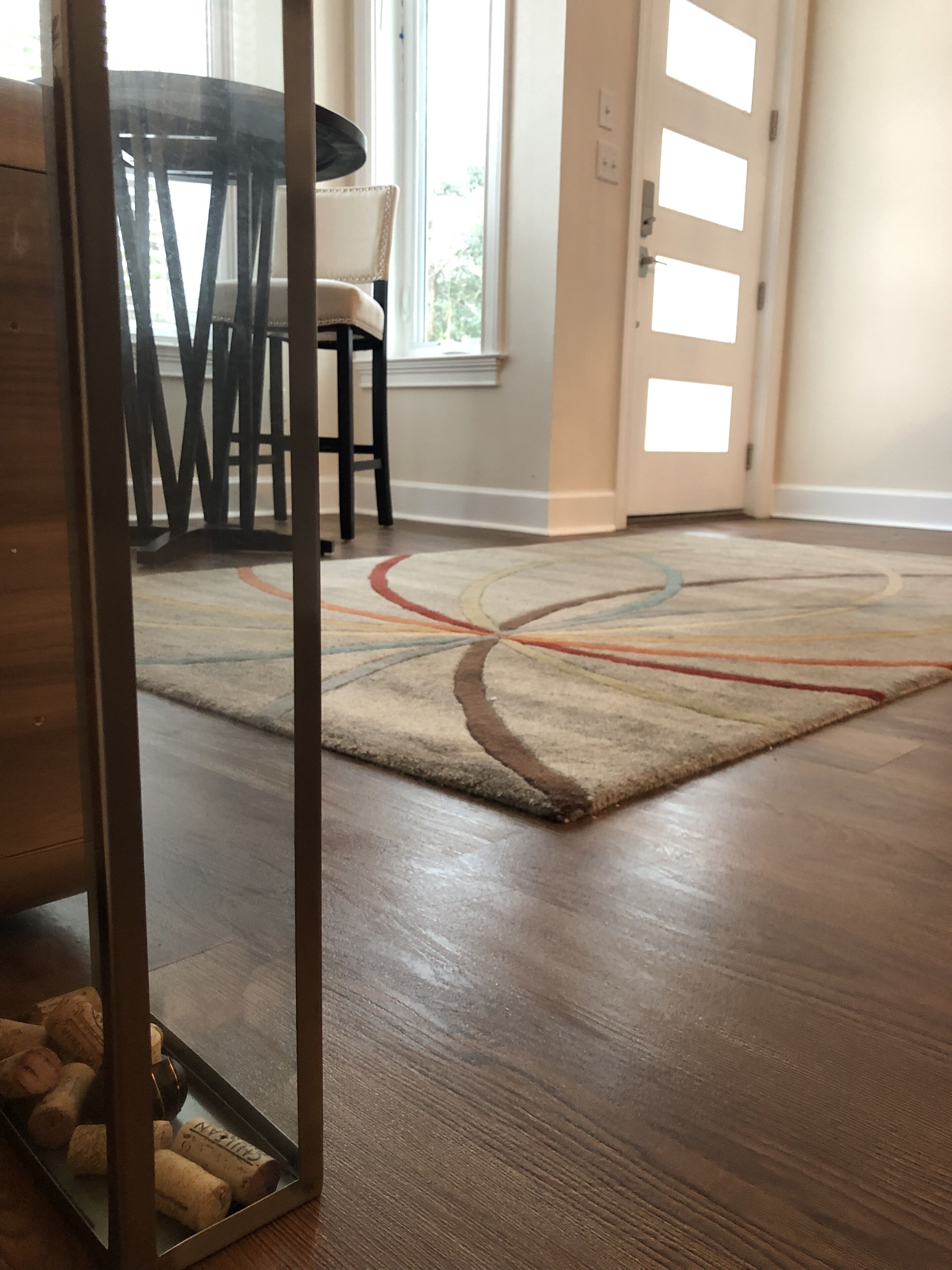 Newly constructed modern home with luxurious rooftop patio