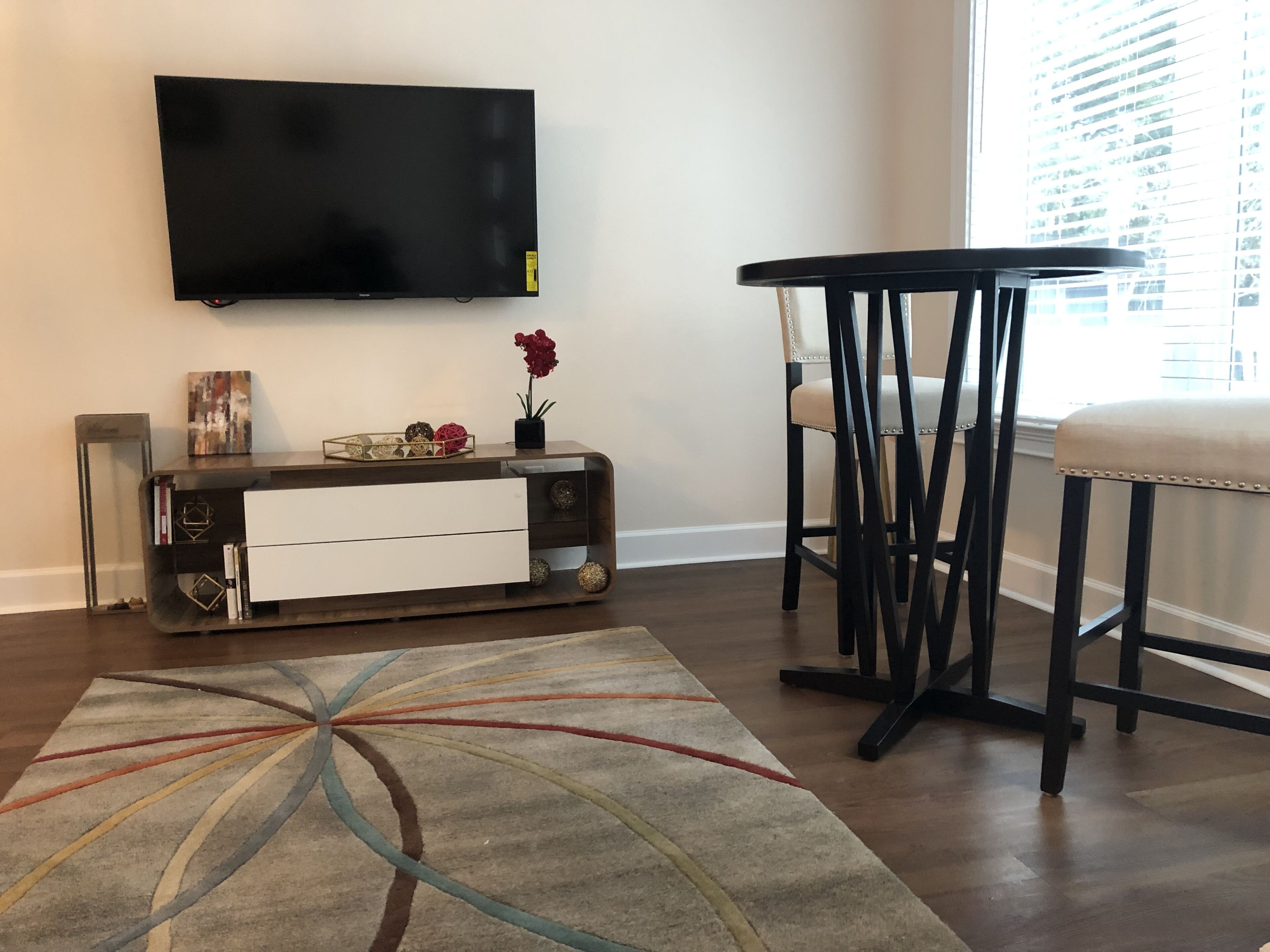 Newly constructed modern home with luxurious rooftop patio