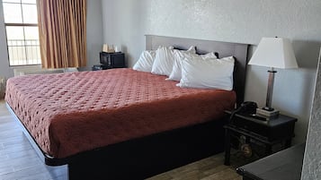 Pillowtop beds, blackout drapes, soundproofing, free WiFi