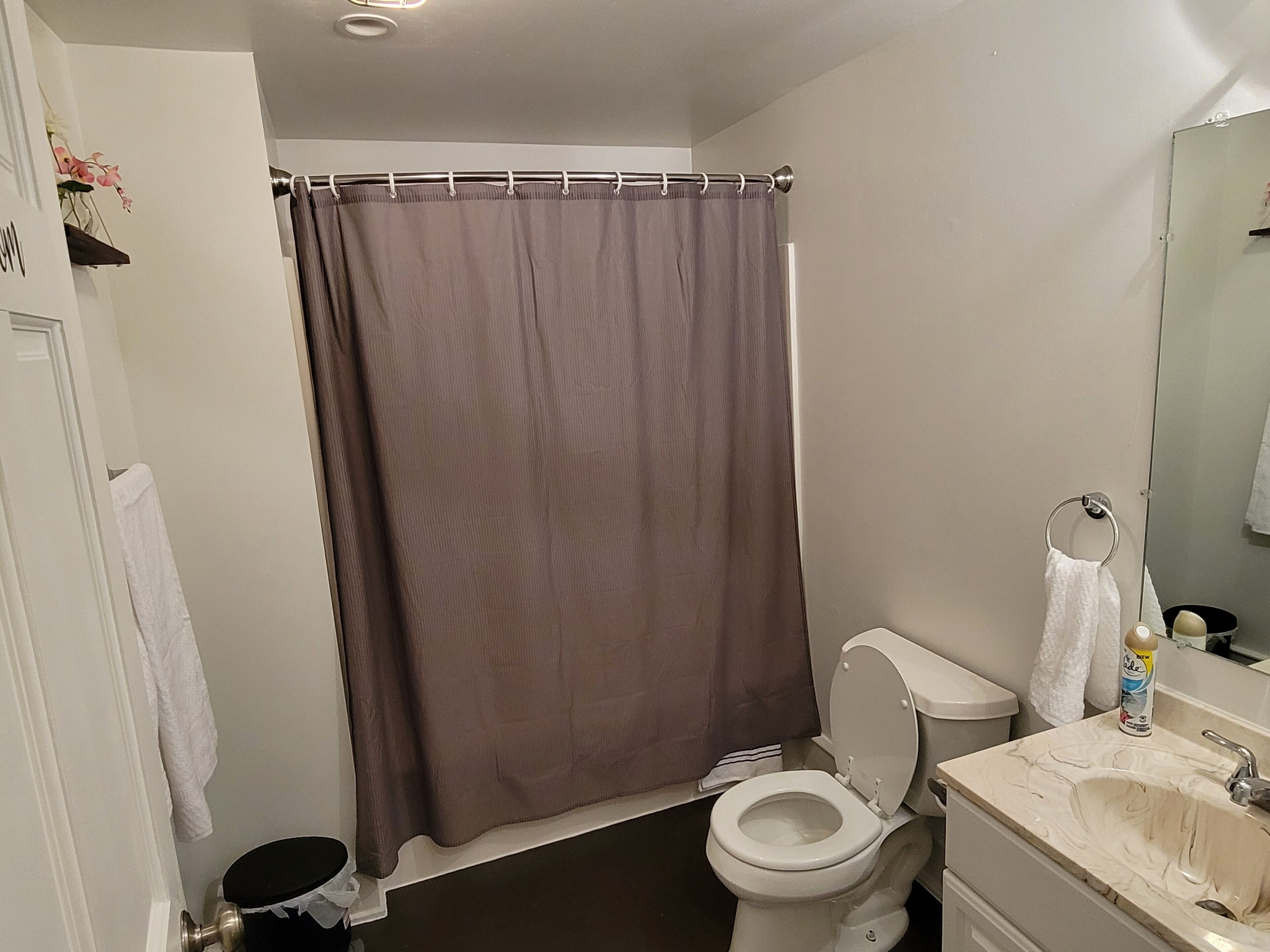 A family cabin inside the woods