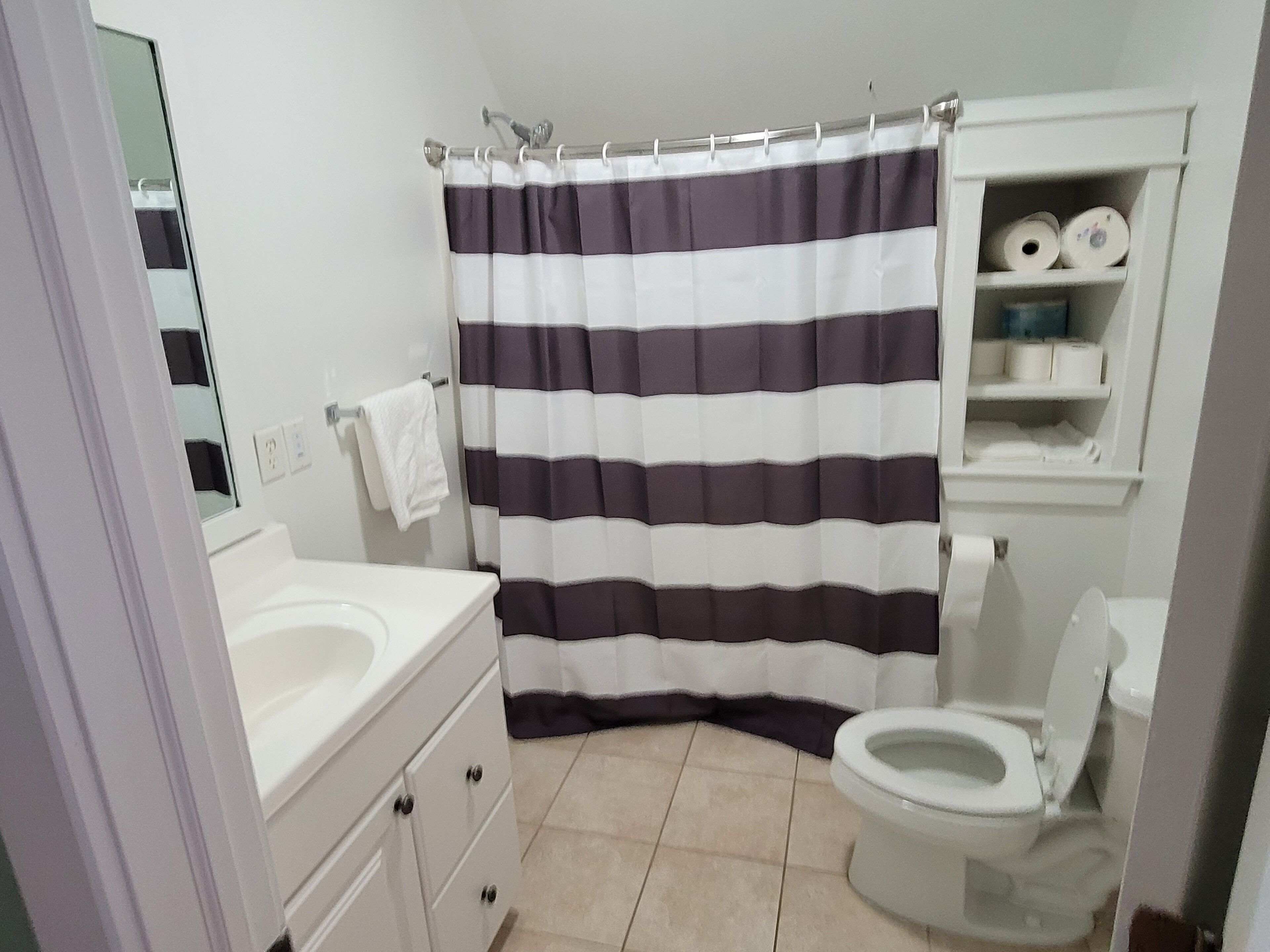 A family cabin inside the woods