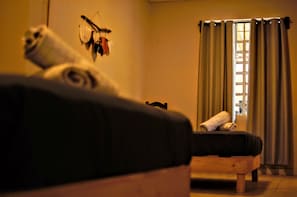 Comfort Quadruple Room | Individually furnished, iron/ironing board, free WiFi, bed sheets