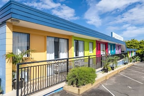 Fassade der Unterkunft