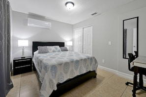 1 slaapkamer, een bureau, een strijkplank/strijkijzer, gratis wifi