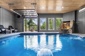 A heated pool - Racing Arcades Private Pool, Fire Pit Theater, Golden Tee, Hot Tub! (Sevierville)