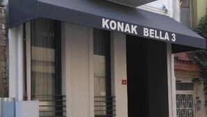 A building with a sign reading "KONAK BELLA 3". - Konak Bella 3 (Istanbul)