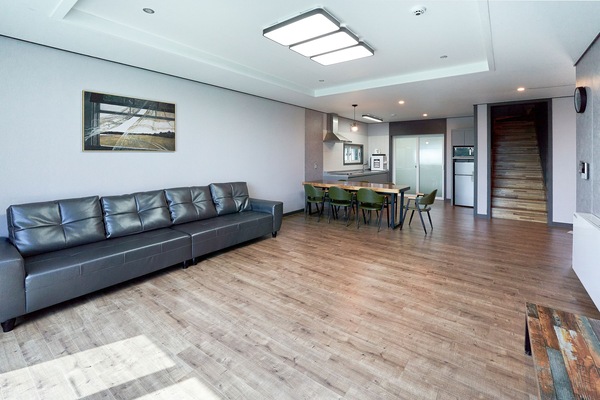 Village Type President (No Cooking Allowed) | Living area | 55-inch LED TV with digital channels, TV, heated floors