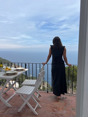 Outdoor dining - THE WHITE HOUSE IN BEGUR WITH SEA VIEWS & SWIMING POOL (BEGUR)