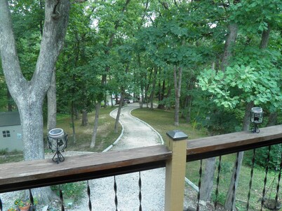 Private Room and Living Room on Beautiful Lakefront Getaway