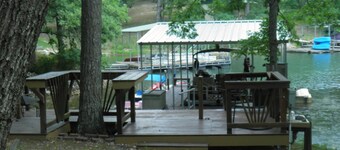 Private Room and Living Room on Beautiful Lakefront Getaway