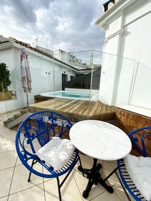 Terrasse sur le toit