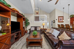 TV, video games, foosball