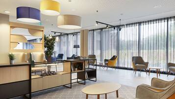 Sala de estar en el lobby