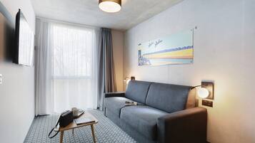 In-room safe, soundproofing, travel crib, free WiFi