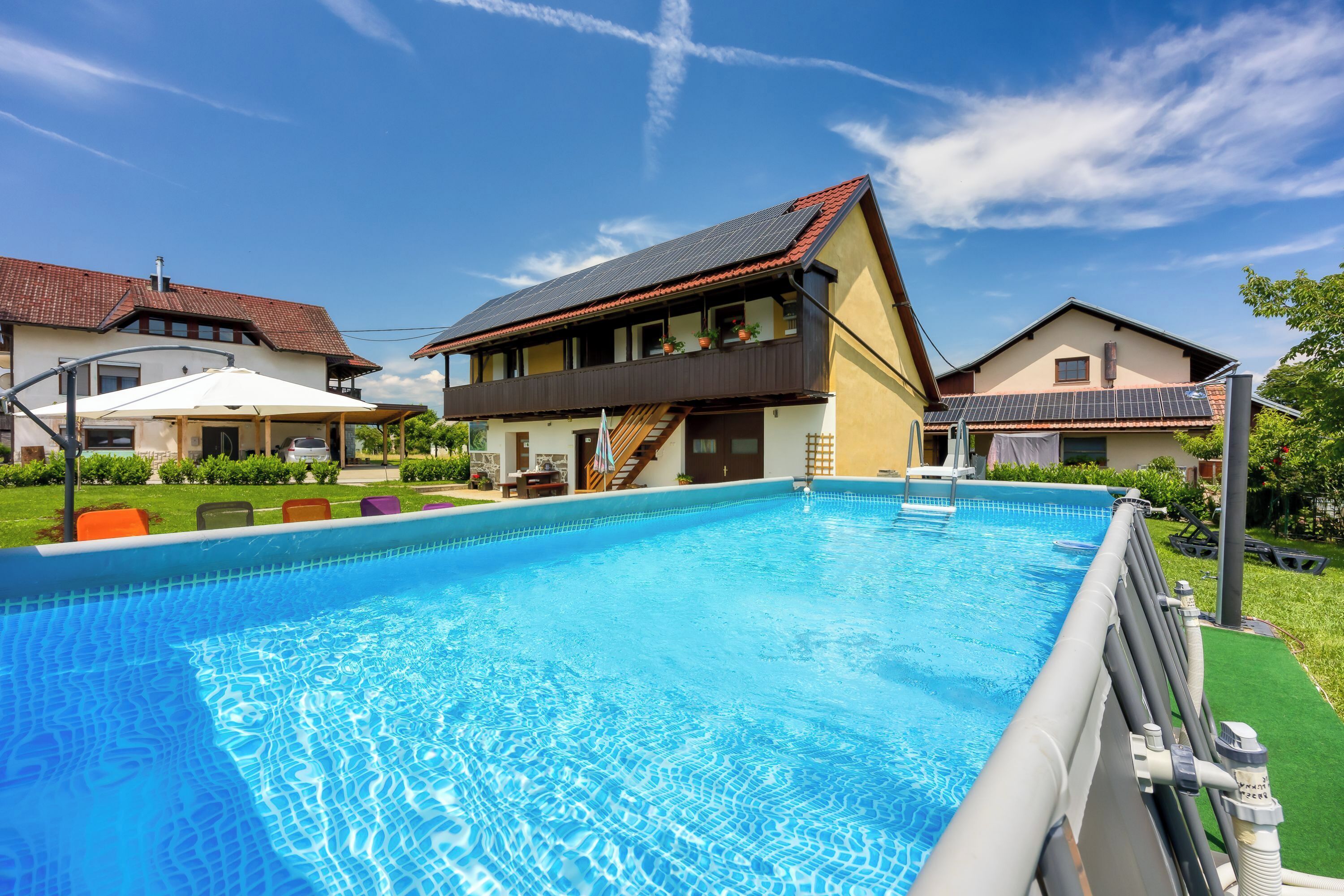 Seasonal outdoor pool