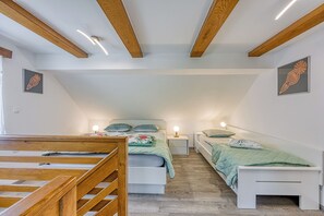 패밀리 하우스, 침실 여러 개, 산비탈 (Merry's Spa & Relax House) | 3 개의 침실, 무료 WiFi, 침대 시트