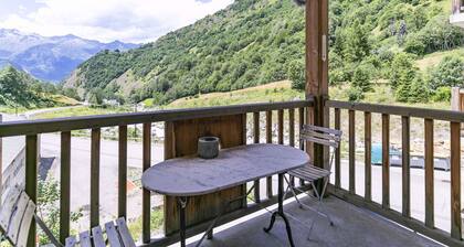 Bel appartement 4 pers, terrasse, parking privé, proche ski et thermes