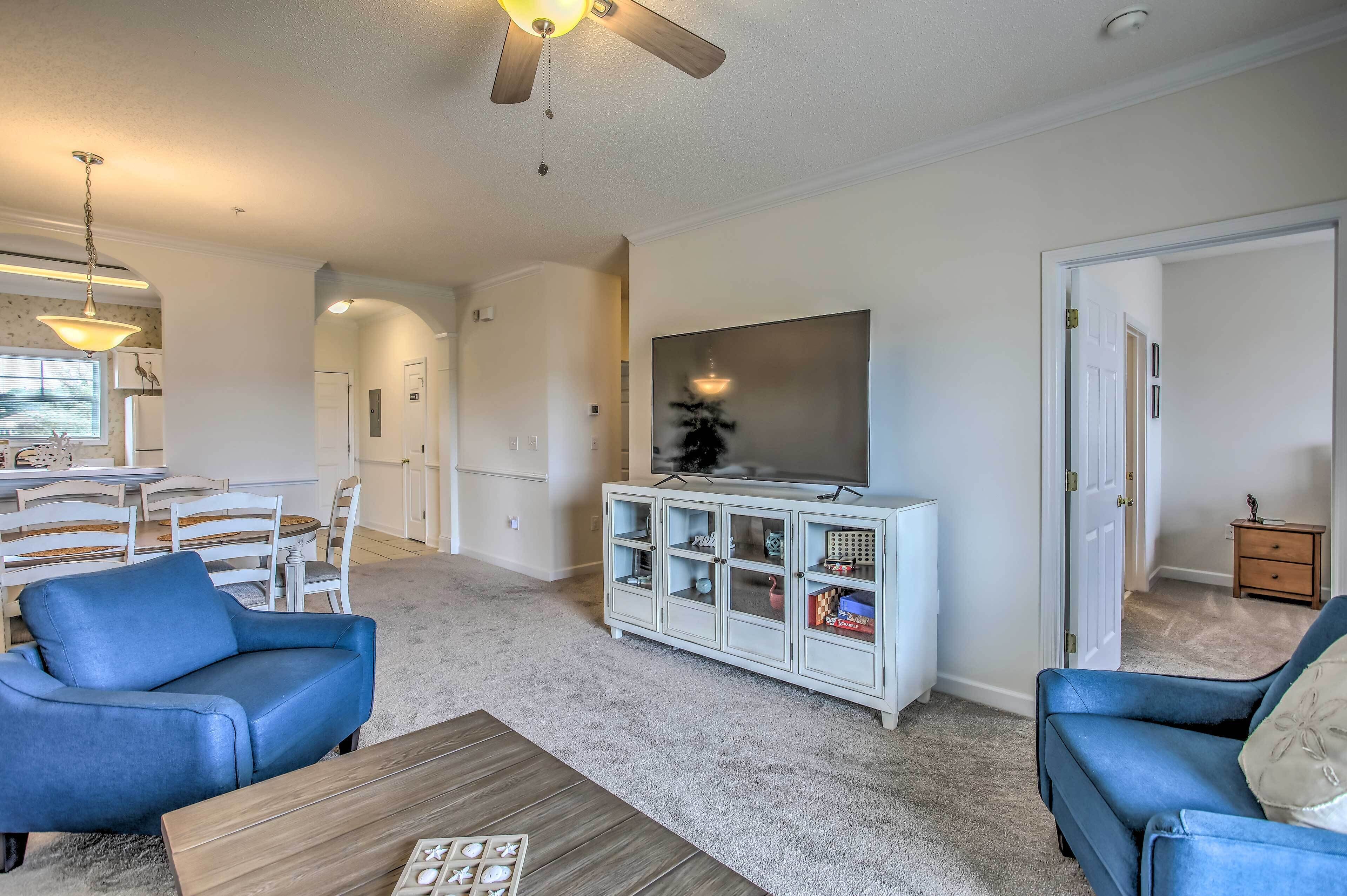 Quaint Myrtle Beach Condo: 7 Mi to Shoreline!